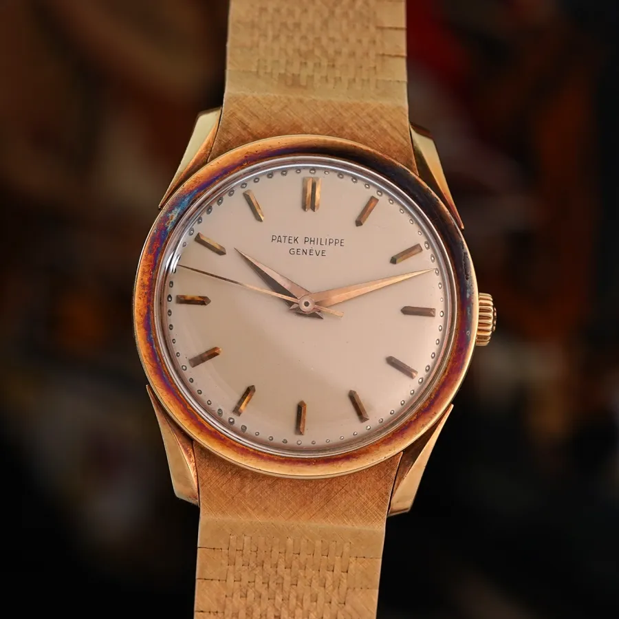 Patek Philippe Calatrava 2586 Gold Bracelet - spektakuläre Calatrava aus dem Jahr 1956