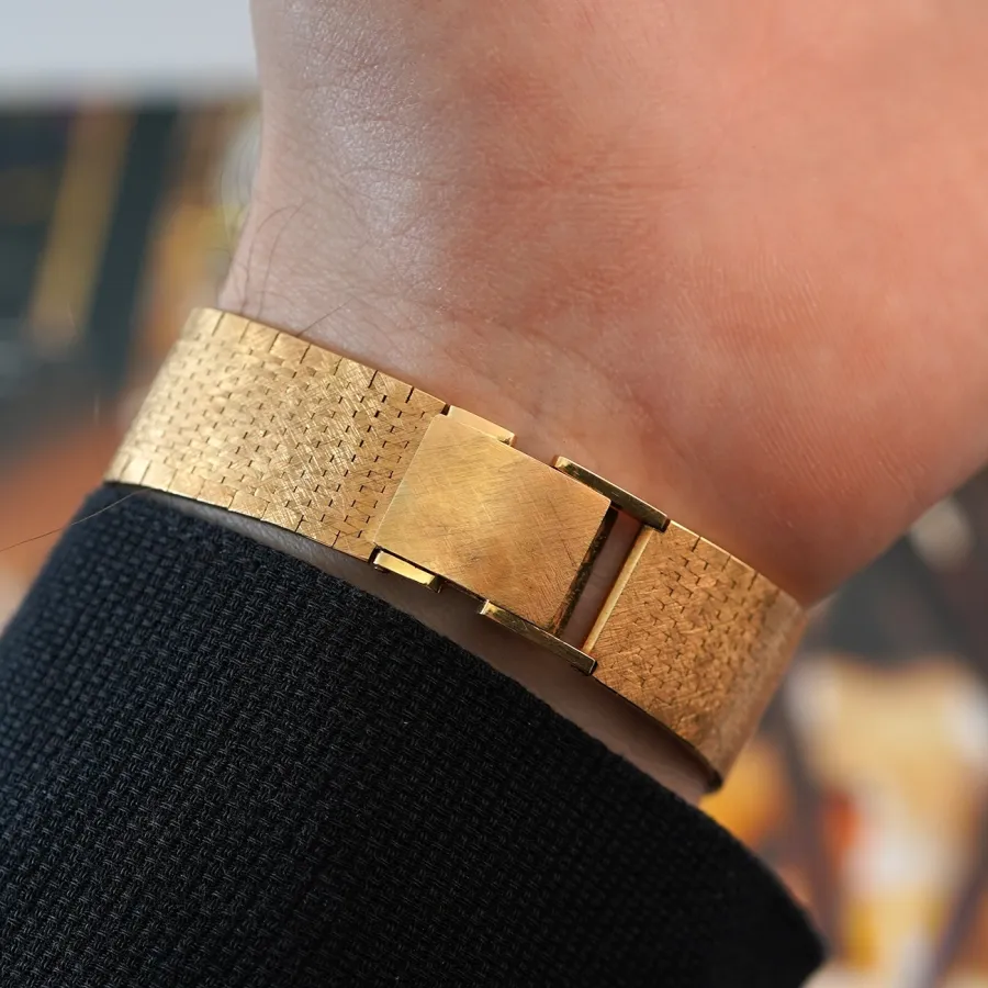 Patek Philippe Calatrava 2586 Gold Bracelet - 18k Gold Netzarmband