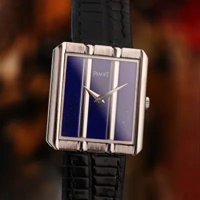 Piaget Polo 8163 Whitegold Lapis Lazuli