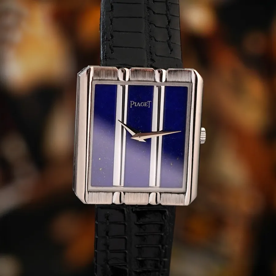 Piaget Polo 8163 Whitegold Lapis Lazuli