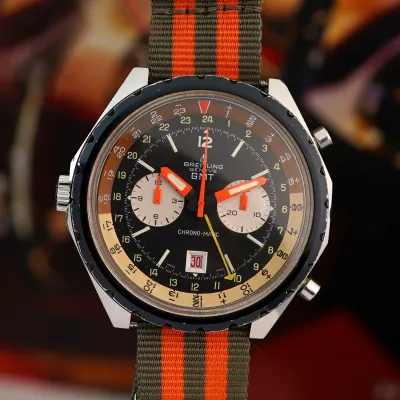 Breitling Chrono-Matic GMT 2115 Box and Papers