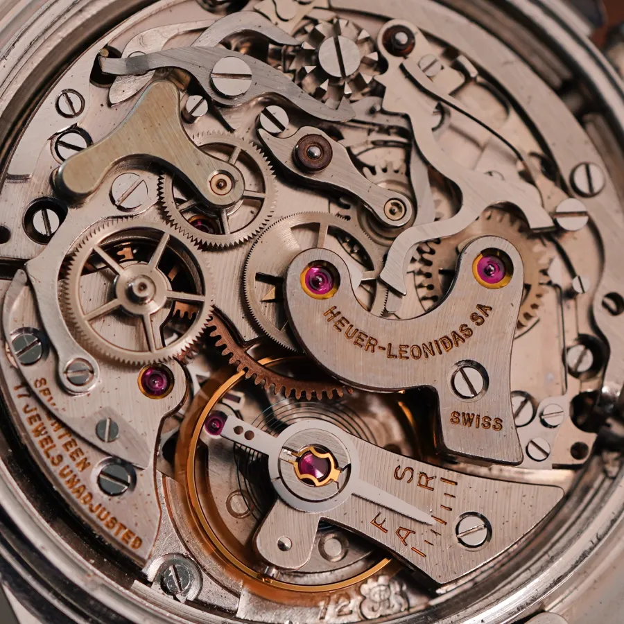 Heuer Carrera 2447 S - Valjoux 72 movement