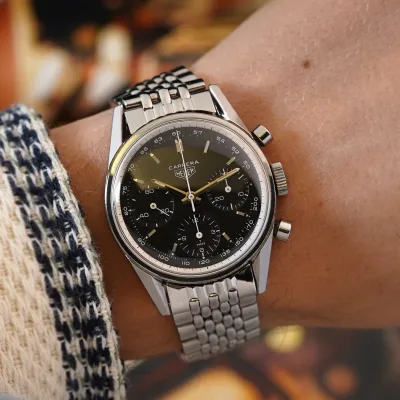 Vintage Heuer Carrera 2447 NT