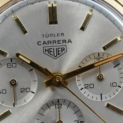Vintage Heuer Carrera 2456 S Türler