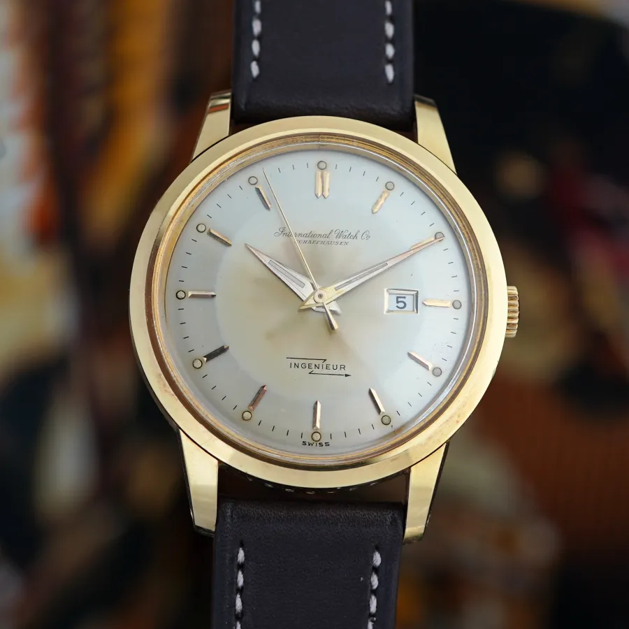 IWC Ingenieur 666 AD 18k Gold - Safe Queen - seltene Vintage-Uhr in musealem Zustand