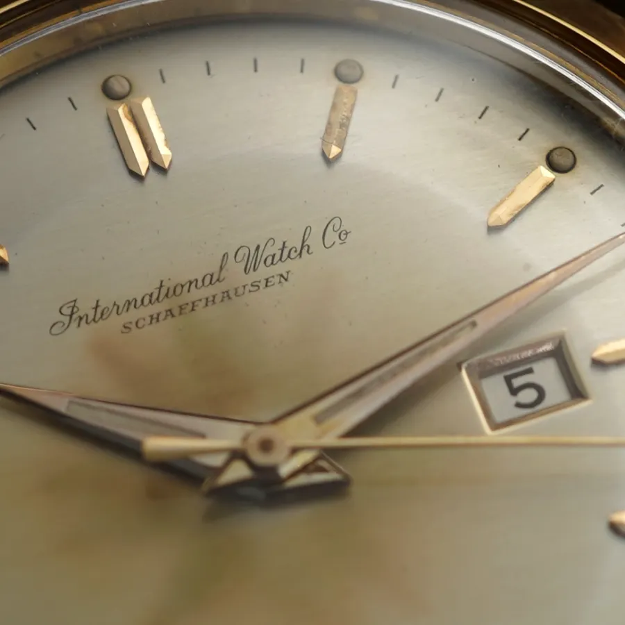 IWC Ingenieur 666 AD 18k Gold - Safe Queen - perfekt erhaltener Druck