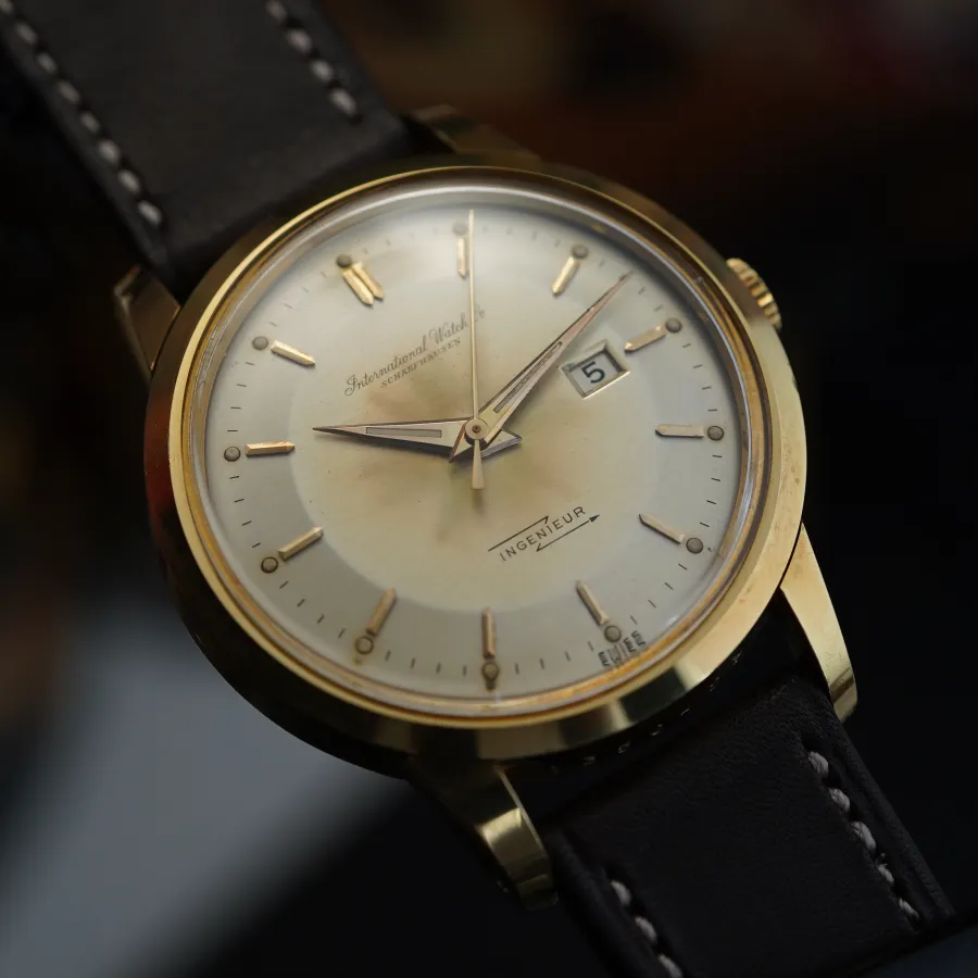 IWC Ingenieur 666 AD 18k Gold - Safe Queen - originales Zifferblatt zeigt faszinierendes Alterungsphänomen