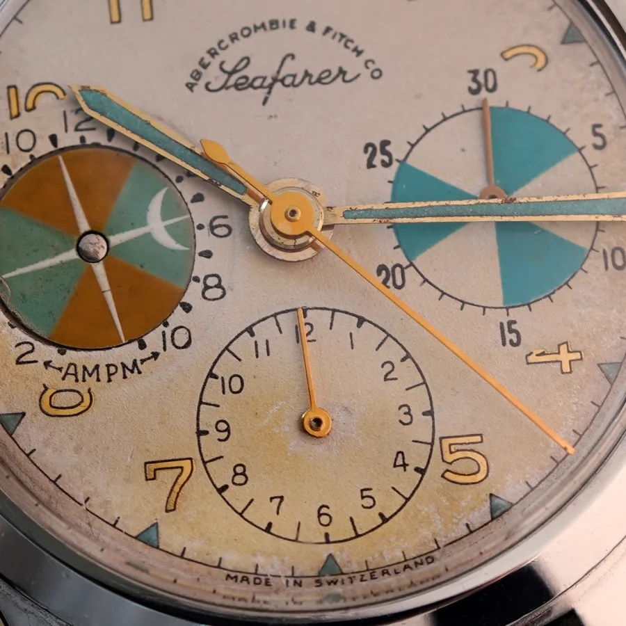 Heuer A&F Seafarer 2444 - authentische Patina