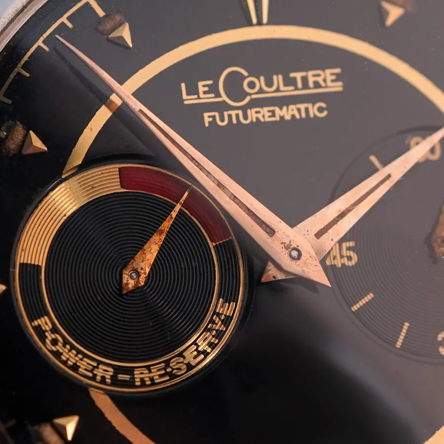 LeCoultre Futurematic E501 Box und Papiere - Gangreserveanzeige