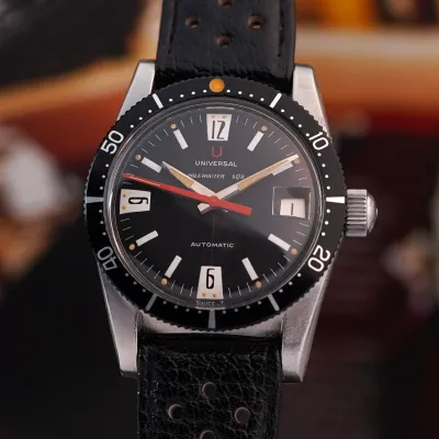 Universal Genève Polerouter Sub 869109/01 Unpolished