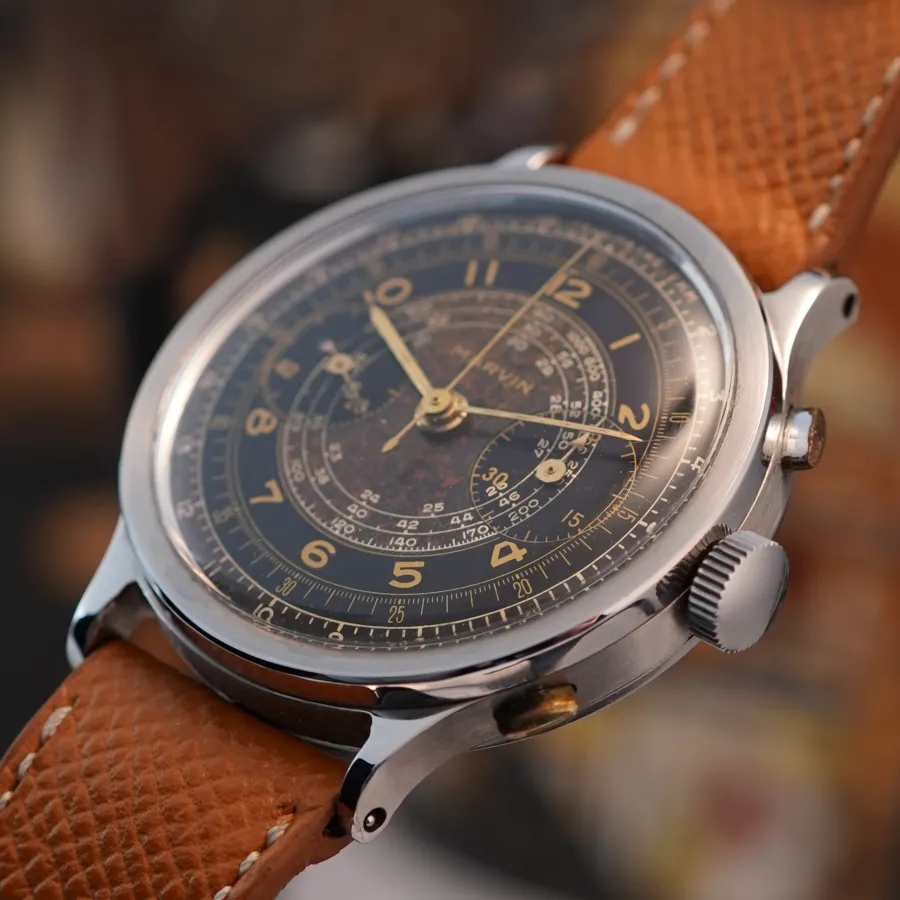 Marvin Chronograph Jumbo Tropical - great condition of the case
