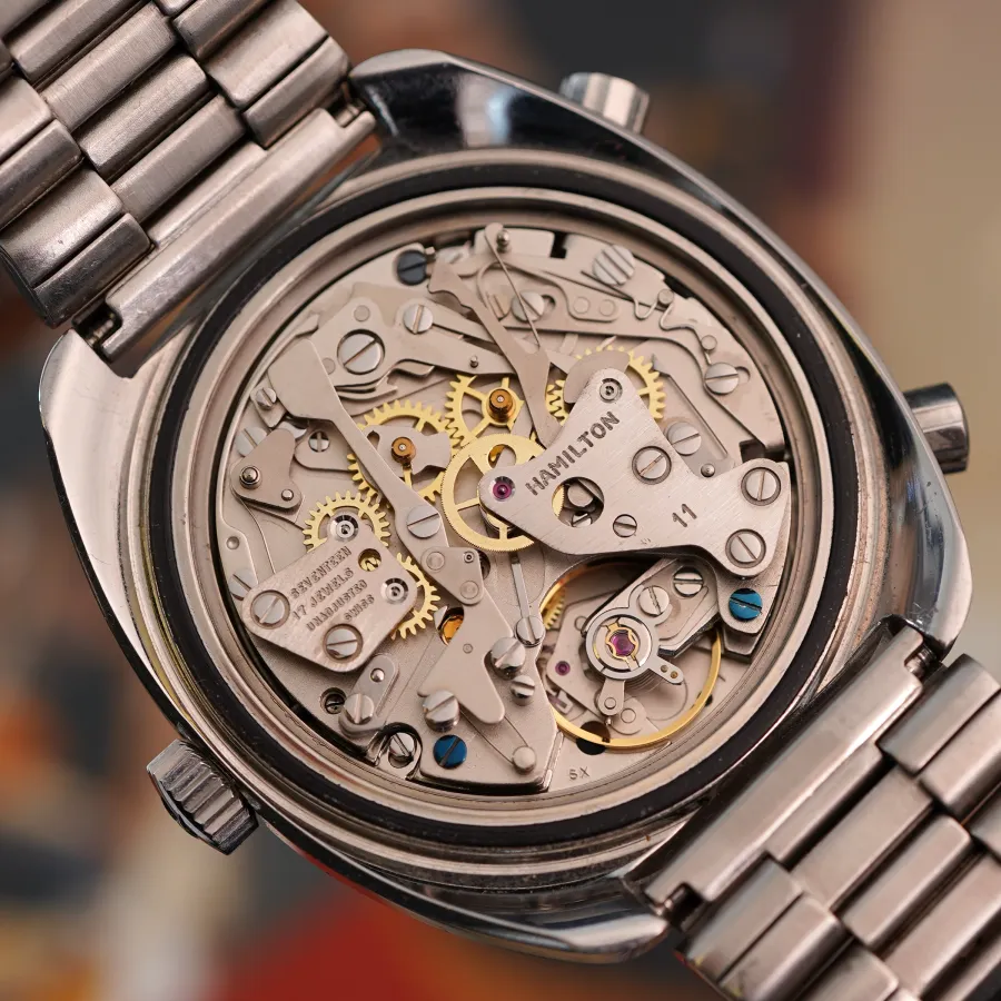 Hamilton Pan-Europ 707 111003-3 GMT - legendäres Automatik-Chronograph-Kaliber 11
