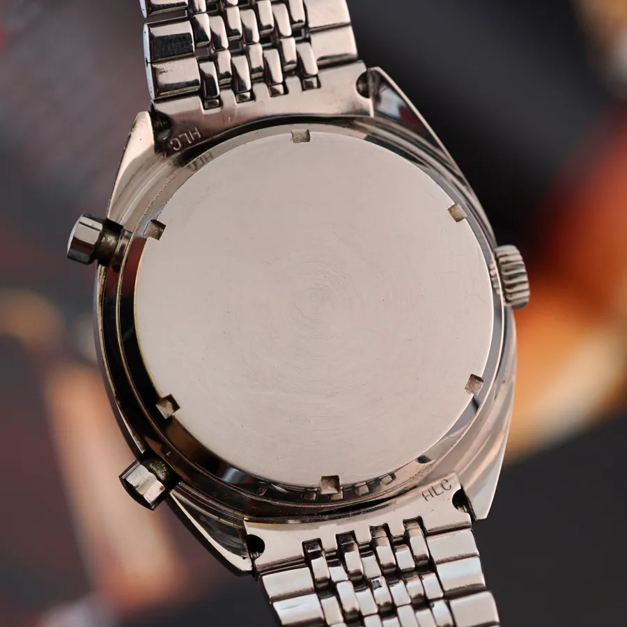Heuer Carrera 1153 S - Caliber 11 - verschraubter Boden, HLC-Endlinks