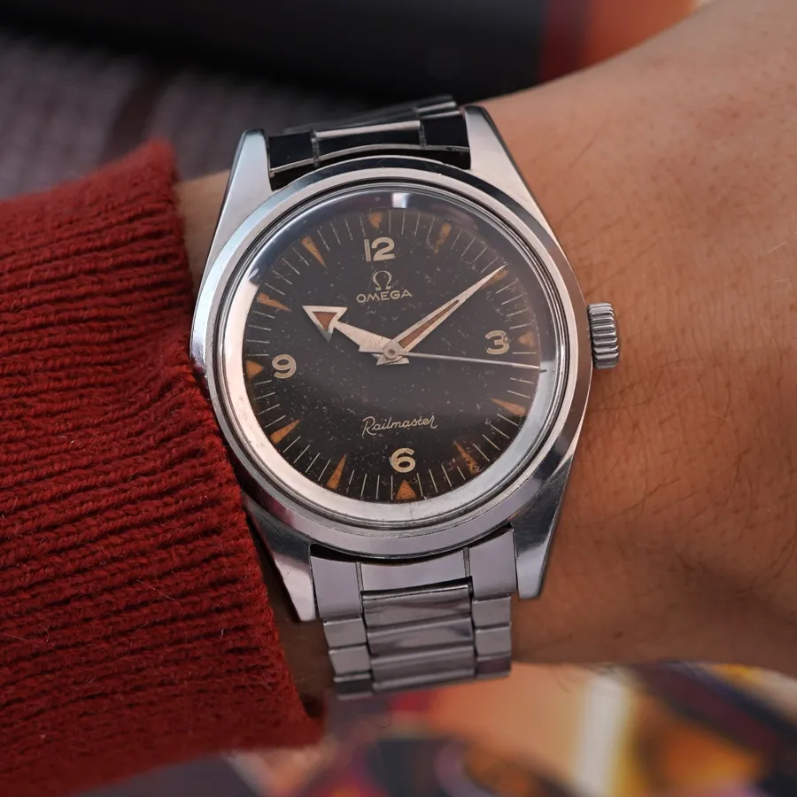 Omega Railmaster CK 2914 - Stunning Patina - atembraubender Vintage-Look am Handgelenk