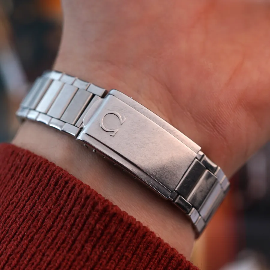 Omega Railmaster CK 2914 - Stunning Patina - originales Omega-Armband