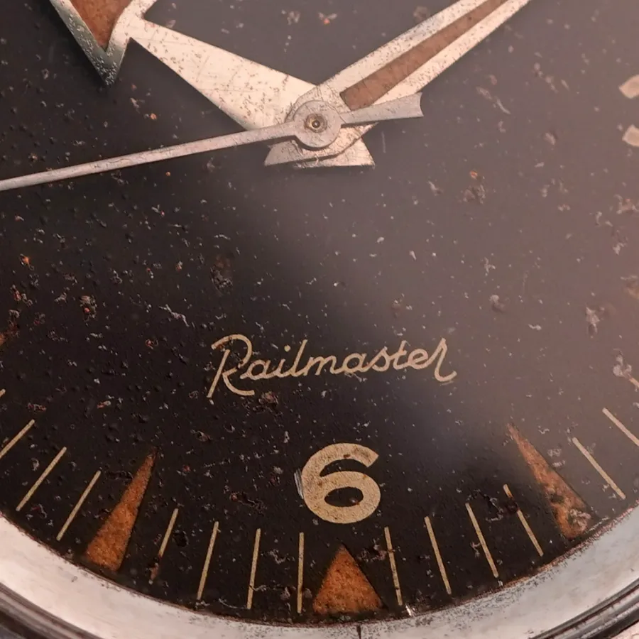 Omega Railmaster CK 2914 - Stunning Patina - lederähnliche Alterung