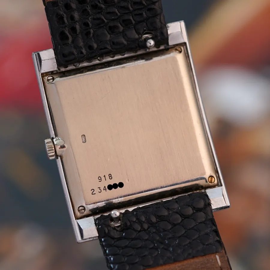 Piaget Dresswatch 918 White Gold - Diamonds - intact numbers on the back
