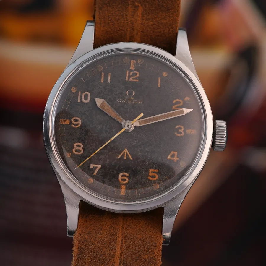 Omega British Military RAF 2777-1 SC 53 Thin Arrow - 37mm stainless steel case