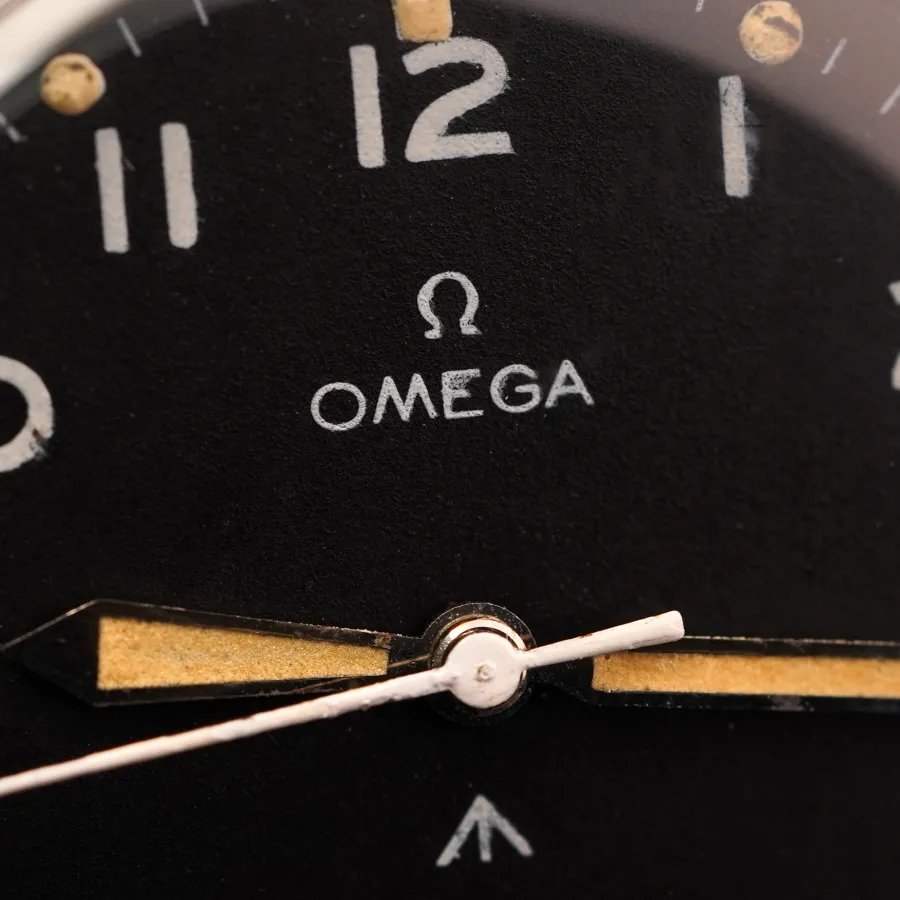 Omega British Military RAF 2777-1 SC - Thin Arrow Tritium - authentisches Zifferblatt in hervorragendem Zustand