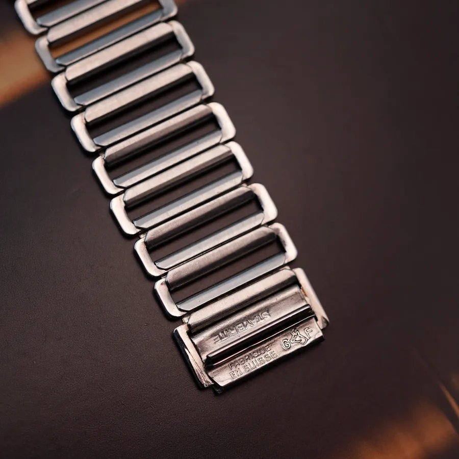 Movado M90 Chronograph 19008 - 35mm - originales Gay-Frères Bamboo Armband