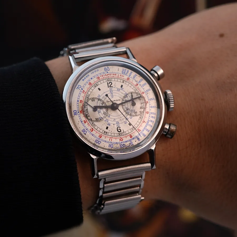 Movado M90 Chronograph 19008 - 35mm - ein stilvoller Chronograph mit Geschichte, Seele und Seltenheitswert