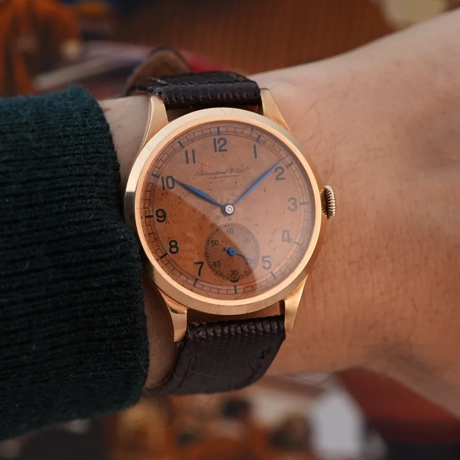 IWC Calatrava Cal. 83 - Pink on Pink Two Tone - Rotgold-Gehäuse