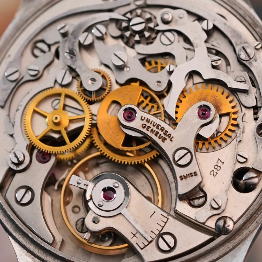 Universal Genève Compax 22493 Two-Tone Dial - Universal Geneve Caliber 287