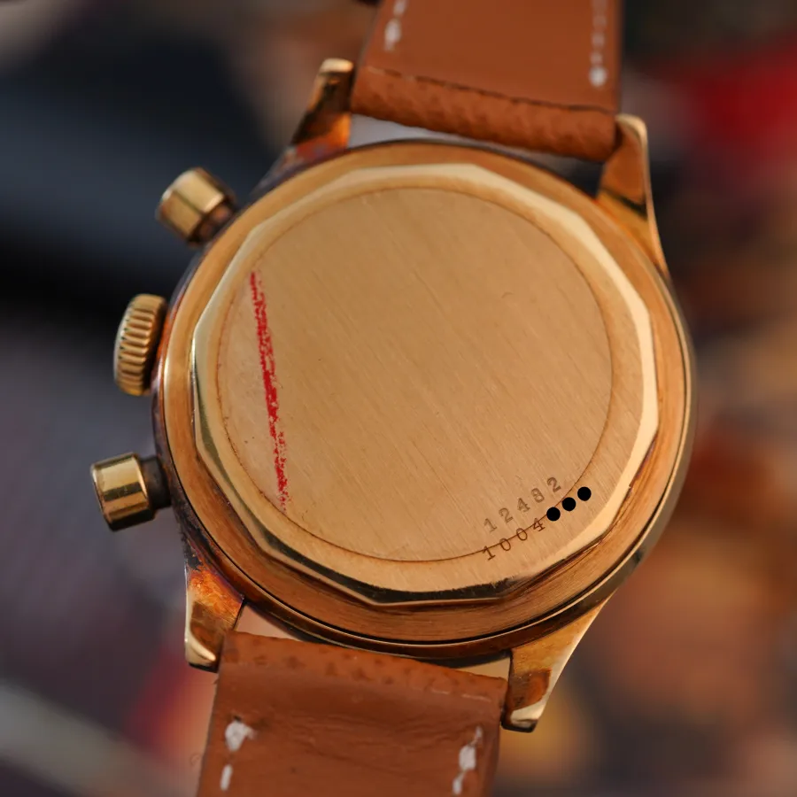 Universal Genève Compur 12482 Spillman Gold - intact numbers on the back