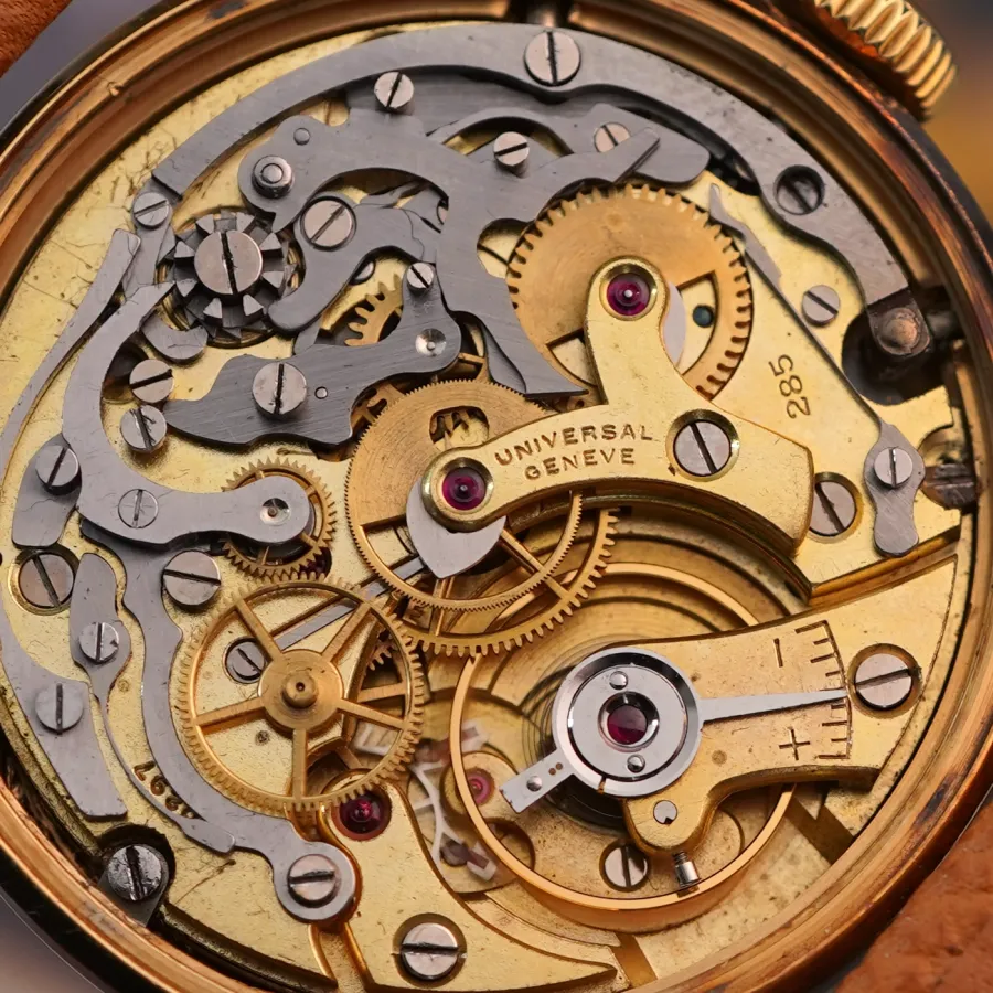 Universal Genève Compur 12482 Spillman Gold - manual-wind caliber UG 285
