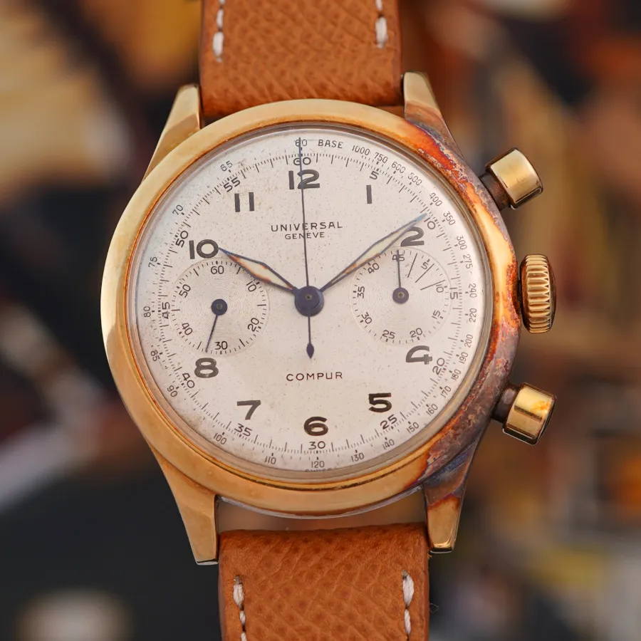 Universal Genève Compur 12482 Spillman Gold - 38mm spillman case