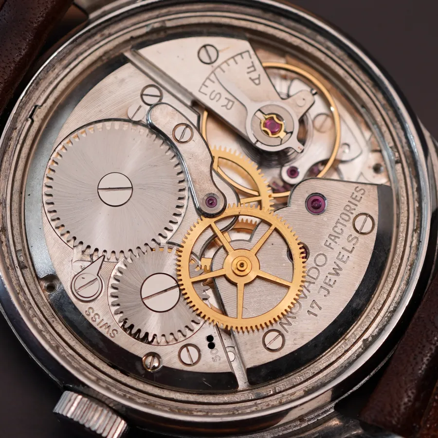 Movado 18241 FB Francois Borgel Case - inhouse caliber 127 in perfect condition