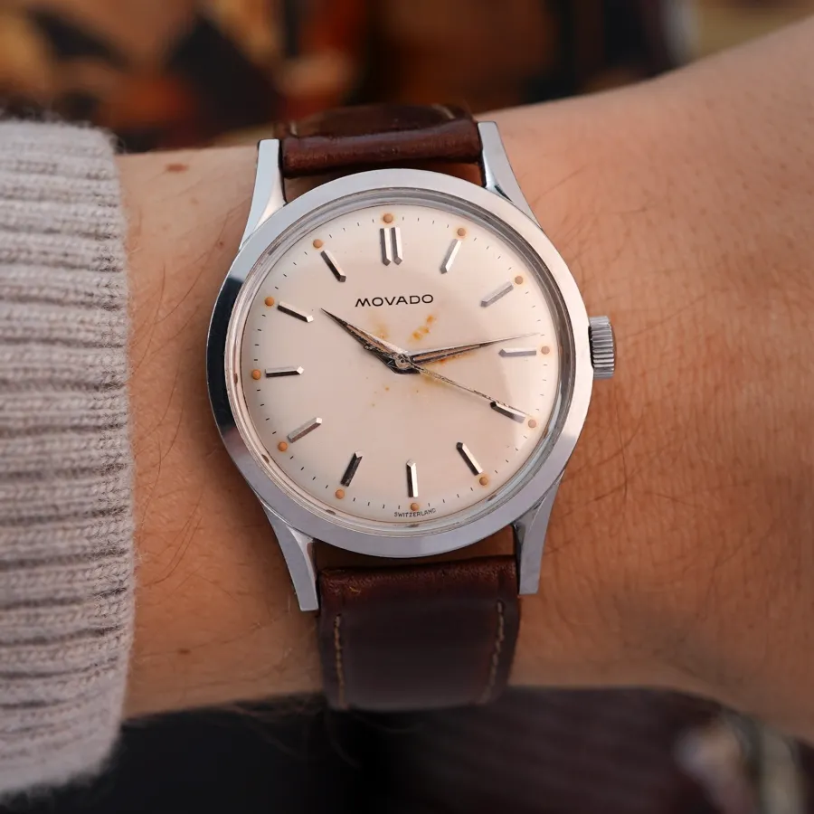 Movado 18241 FB Francois Borgel Case - charming vintage piece