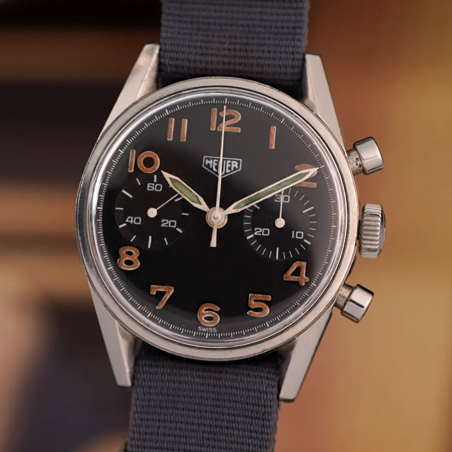 Heuer Carrera 7753 Belgian Air Force