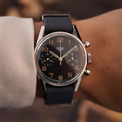 Heuer Carrera 7753 Belgian Air Force