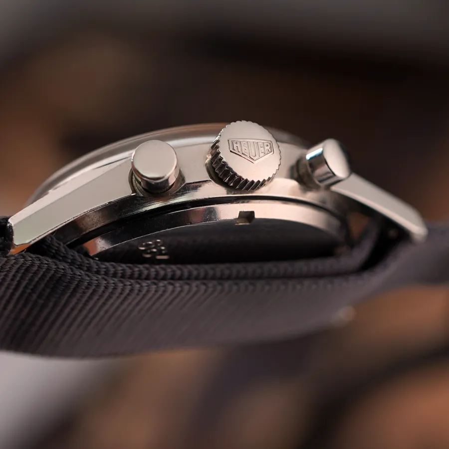 Heuer Carrera 7753 Belgian Air Force - originale Heuer-Krone