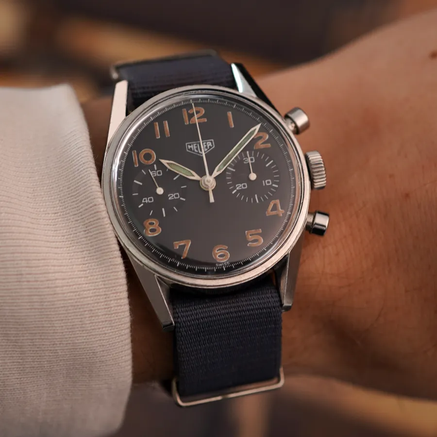 Heuer Carrera 7753 Belgian Air Force - eingefrorene Geschichte am Handgelenk