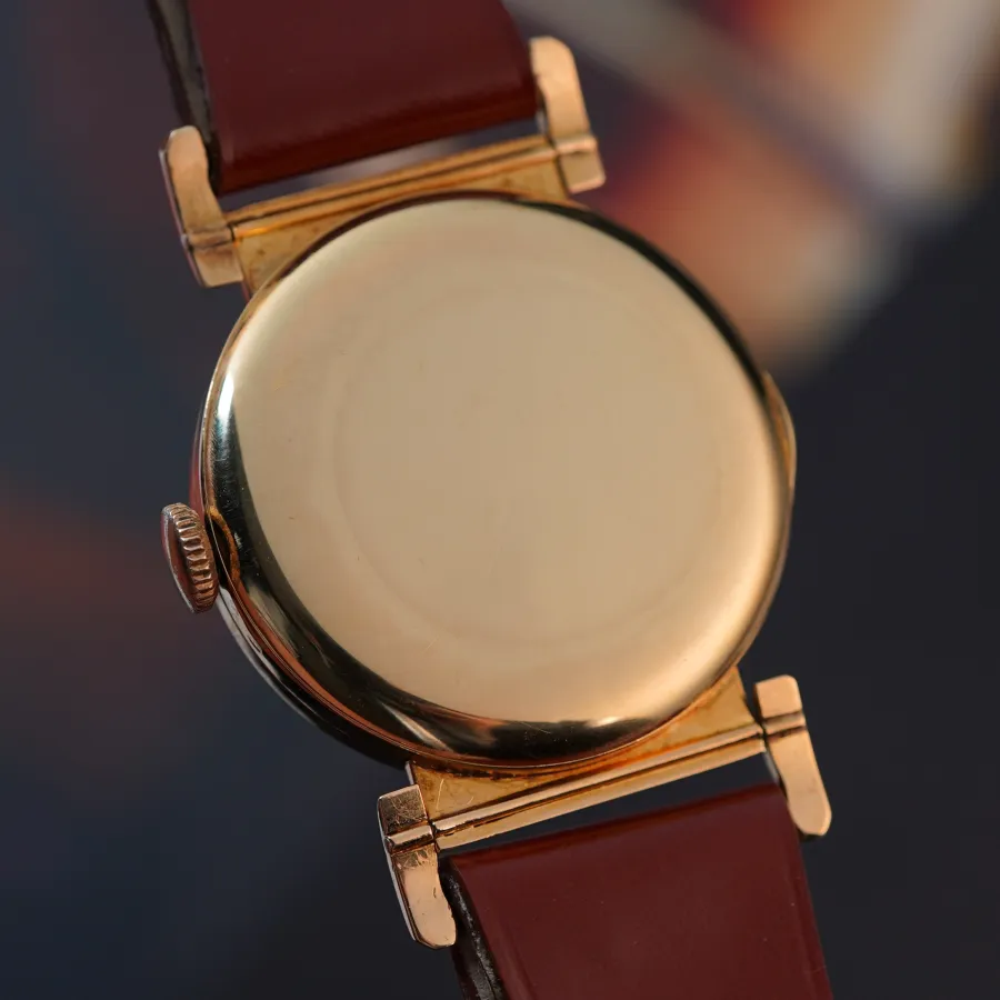 Baume & Mercier Time Only 18k Gold - Flexible Lugs - Schnapp-Gehäuse