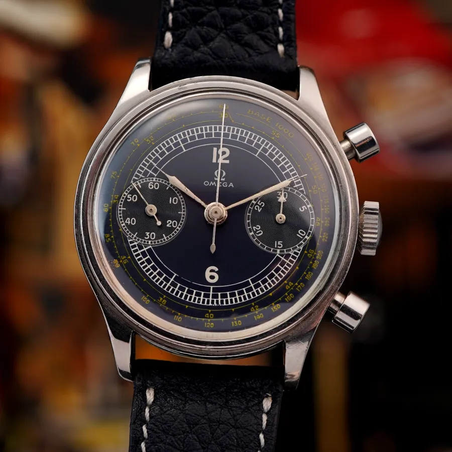 Omega Chronograph CK2077-2 Exotic Blue Dial - exotische Ausführung eines ikonischen Chronographen