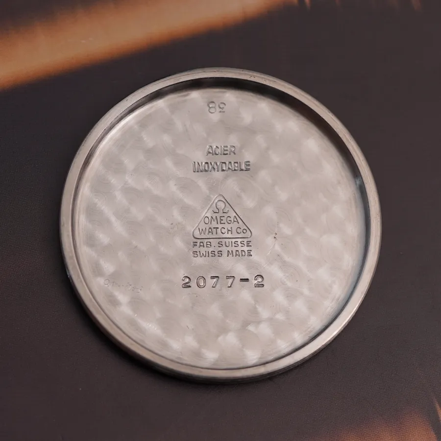 Omega Chronograph CK2077-2 Exotic Blue Dial - seltene Referenz 2077-2 im Boden