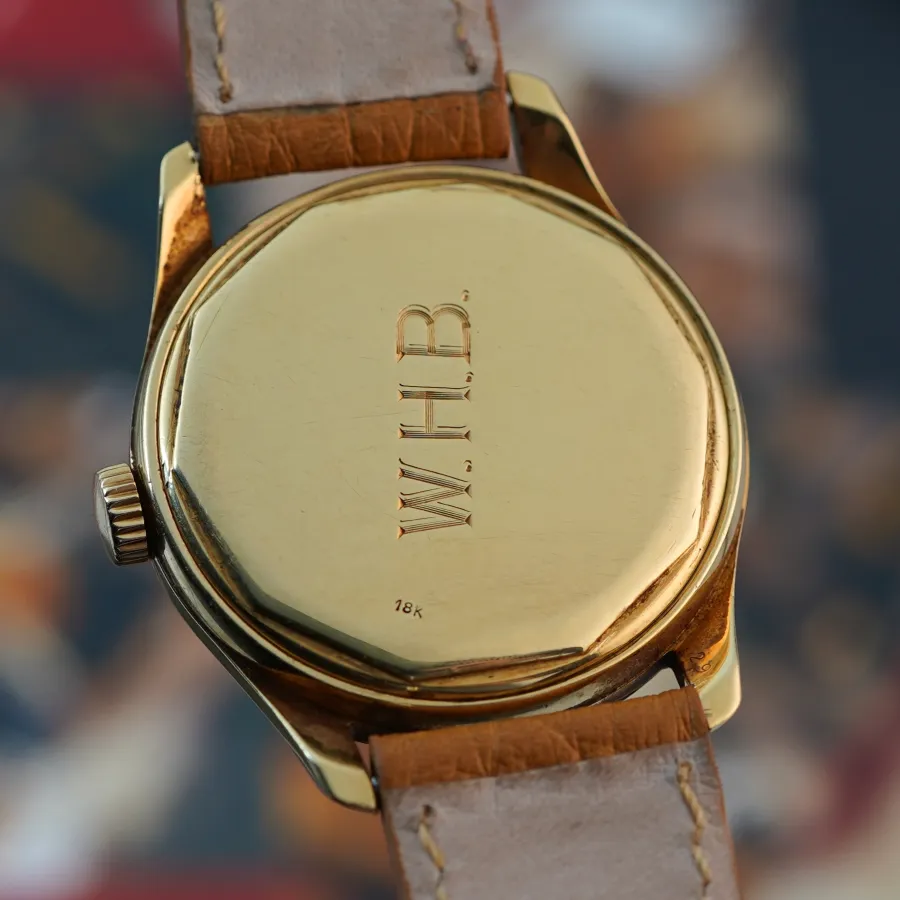 Patek Philippe Calatrava 2533 Double Signed - screw-down case back