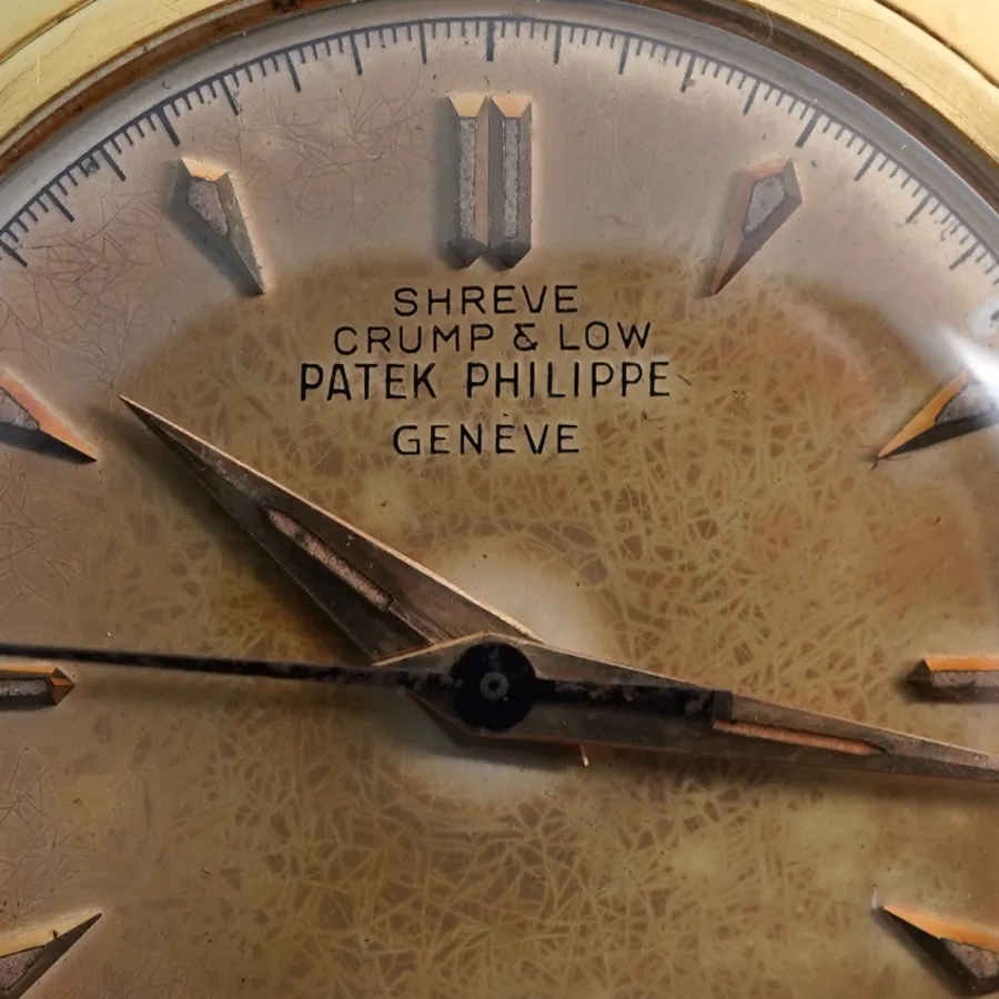Patek Philippe Calatrava 2533 Double Signed - retailer signature on the dial: Shreve, Crump & Low