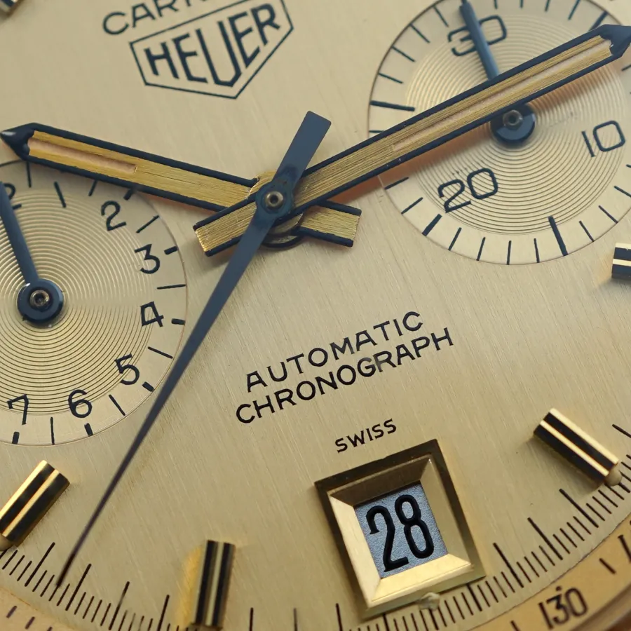 Heuer Carrera 1158 CH - Box - clean sub dials, date at 6 o'clock