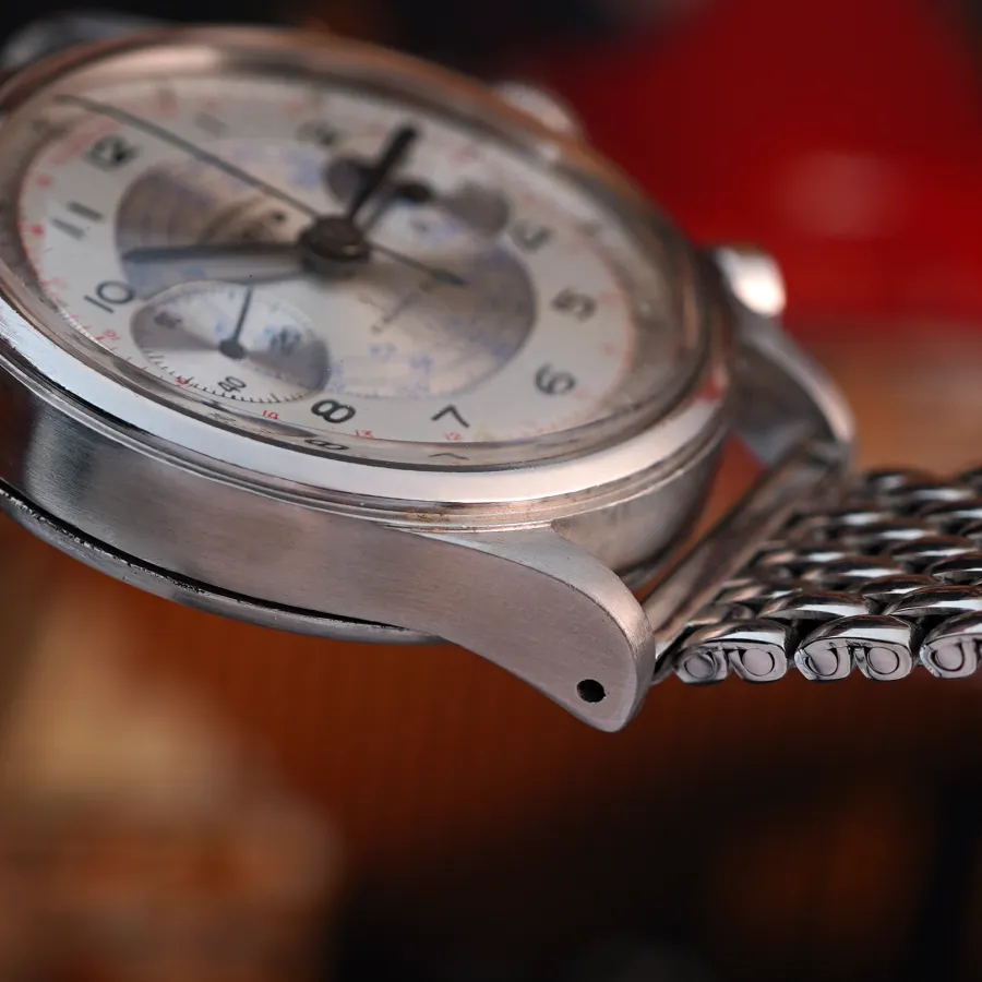 Vetta Ermetico Chronograph 5347 Two-Tone Dial - case in top condition