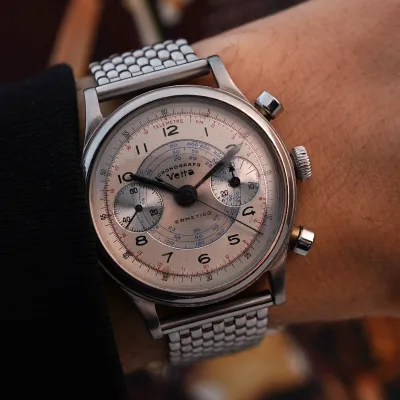 Vintage Vetta Ermetico Chronograph