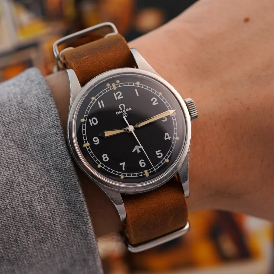 Omega British Military RAF 2777-1 SC - Fat Arrow - ein historisch bedeutender Zeitmesser und eine exzellente Ergänzung für jede anspruchsvolle Sammlung