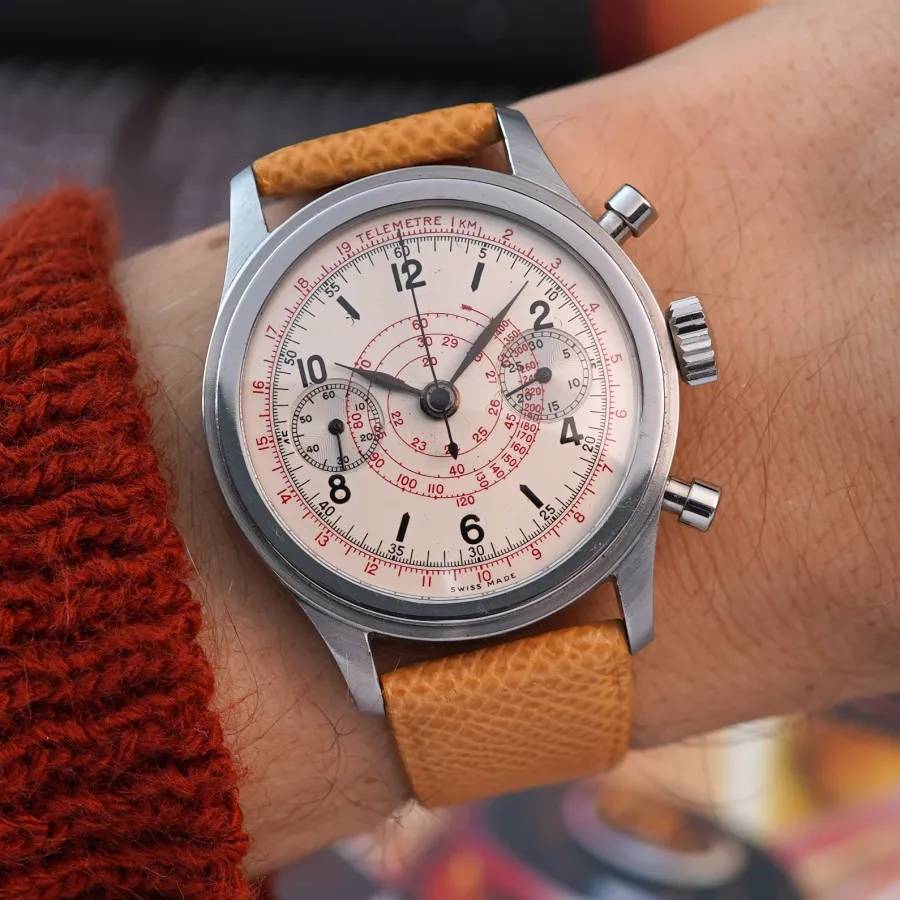 Valjoux Flieger Chronograph Caliber 22 - 38mm - simply cool