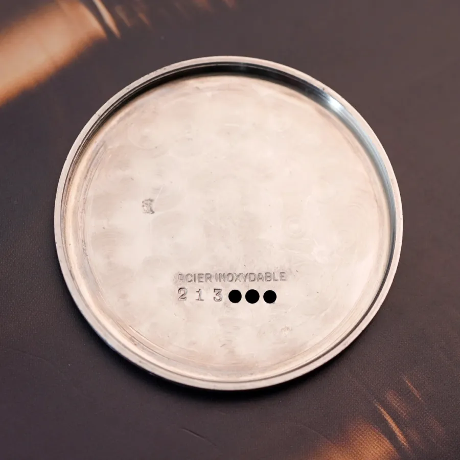 Valjoux Flieger Chronograph Caliber 22 - 38mm - case number inside the back