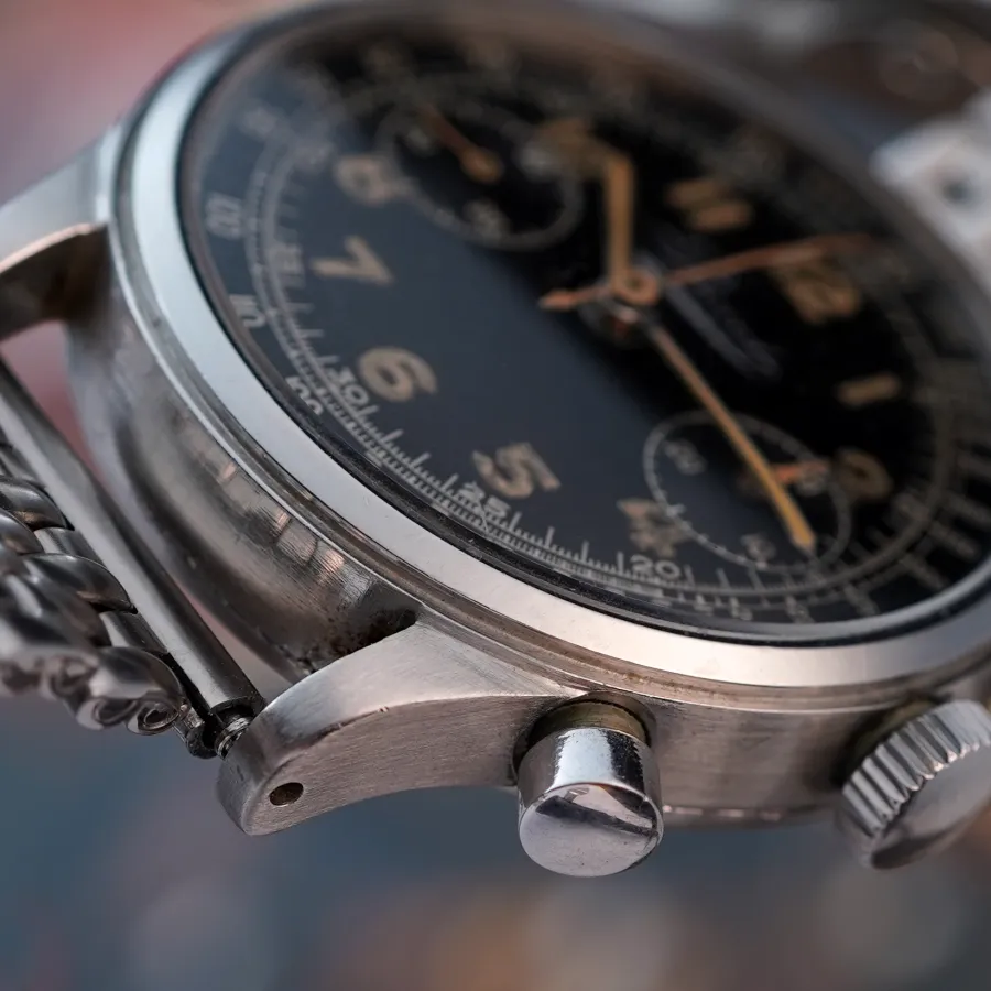 Bovet Mono-Rattrapante 5347 Black Galvanic Dial - intact case lugs