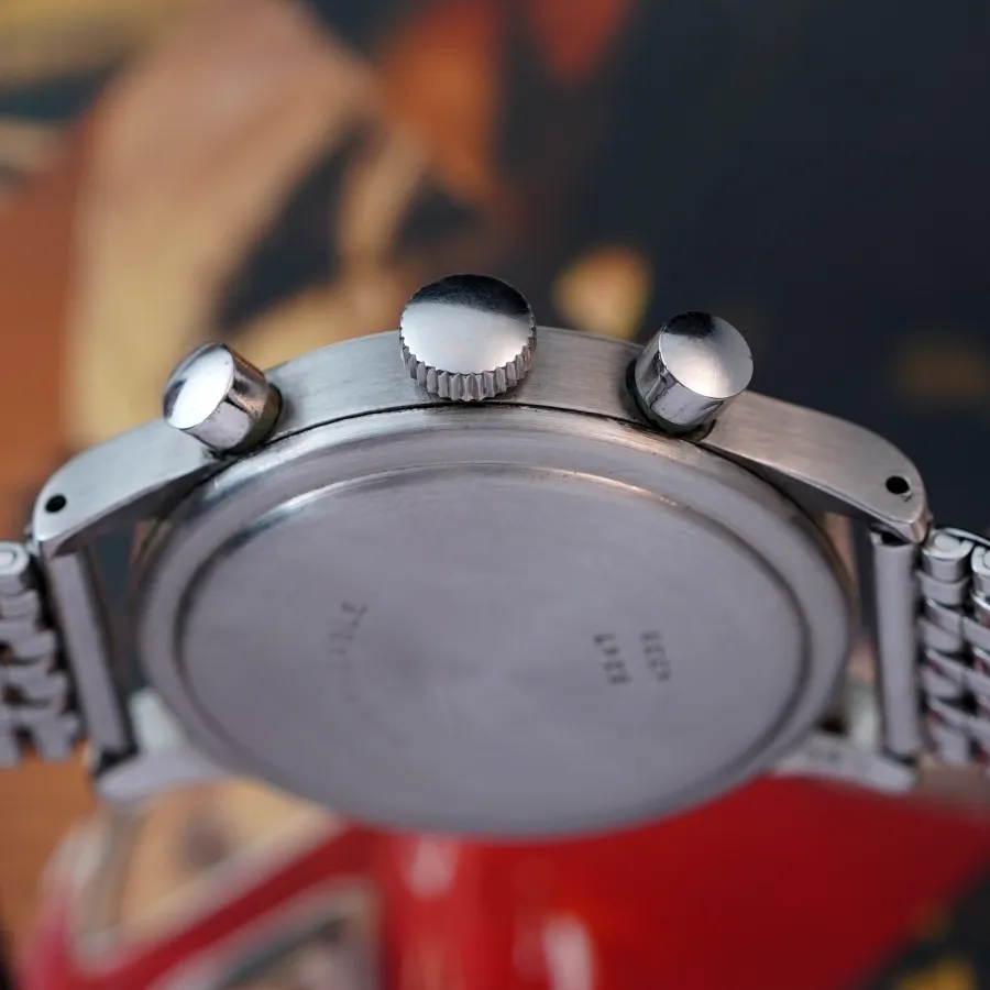 Bovet Mono-Rattrapante 5347 Black Galvanic Dial - big original pump pushers