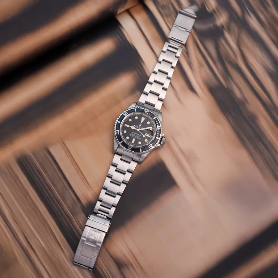 Rolex Submariner 1680 White - original Oyster bracelet with diver extension